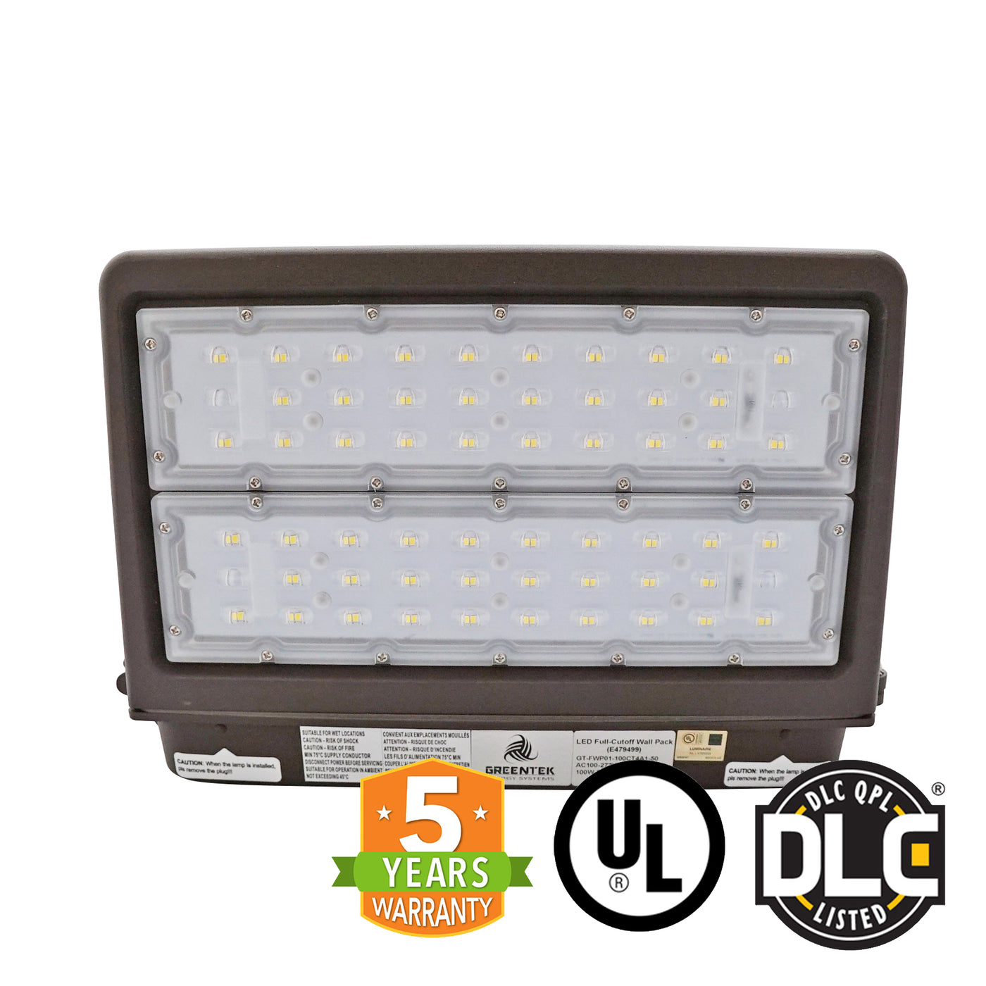 150W LED Wall Pack Light - Full Cutoff - Dark Sky - DLC Listed