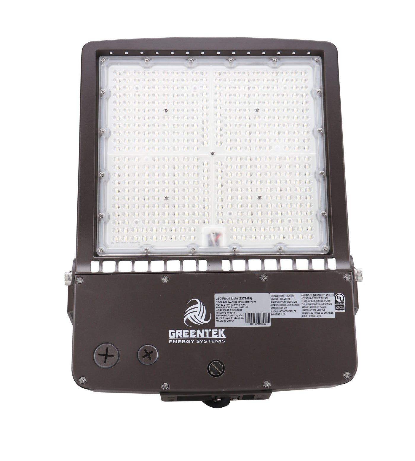 LED Flood Light - FL4 - 300W - 43500LM - Flood Mount - DLC