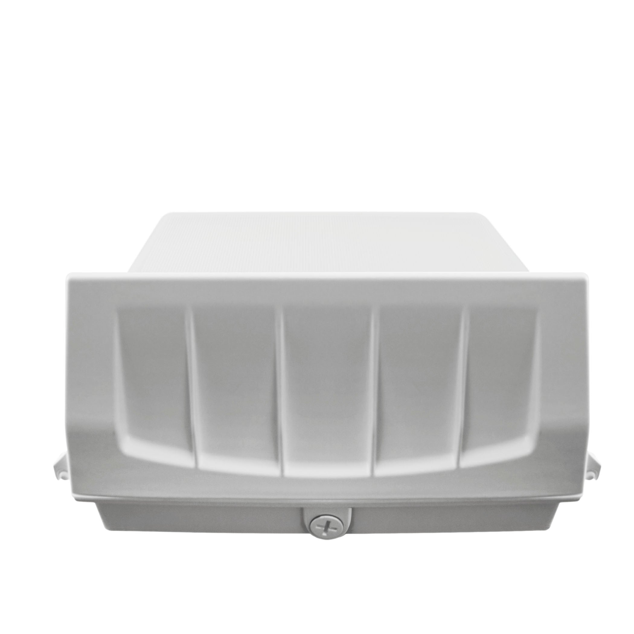 LED Wall Pack Light - 60W - 9,100 Lumens - Photocell Included - SWP3 - Forward Throw - White - DLC Listed