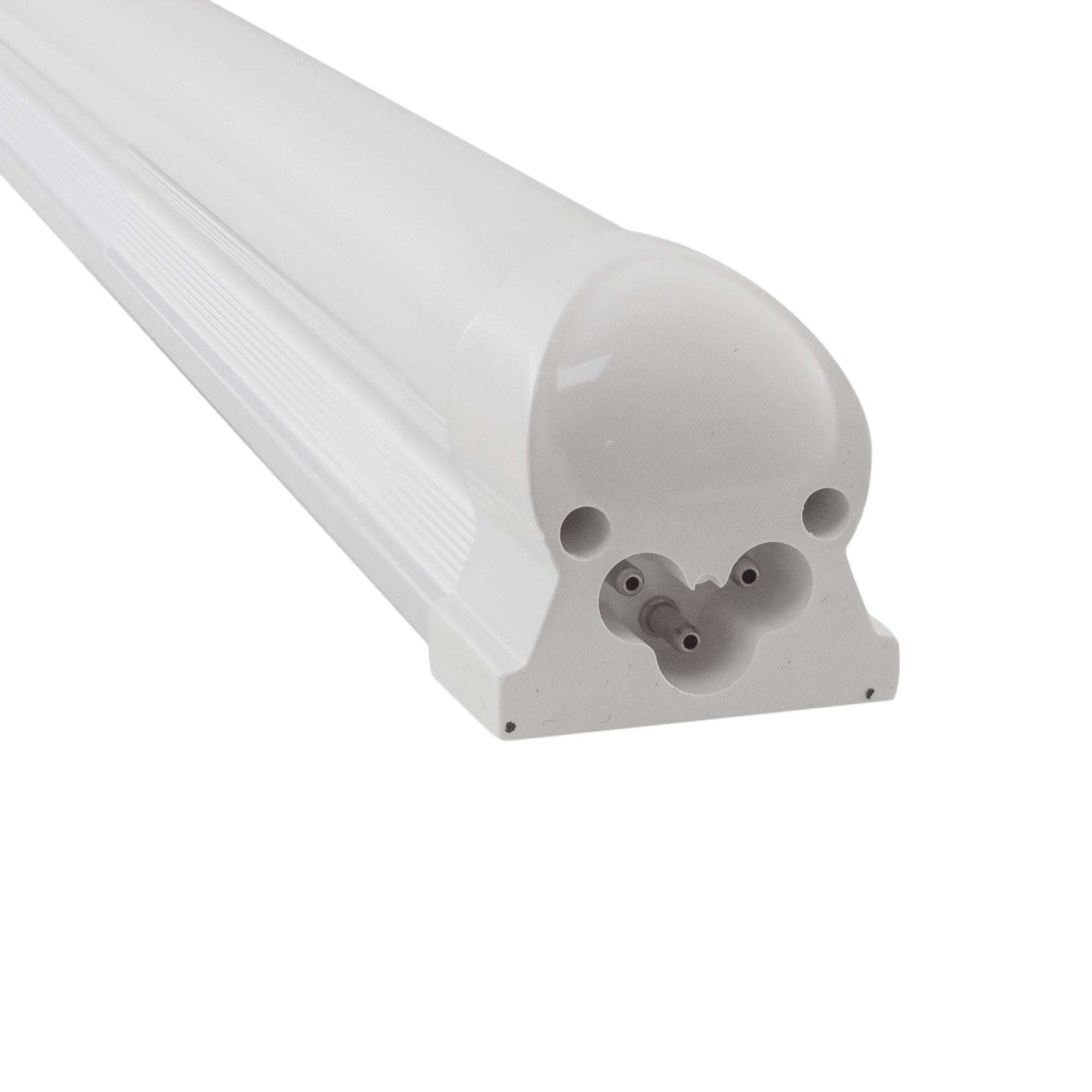 60W 8ft V-Shaped T8 Integrated LED Tube - Clear