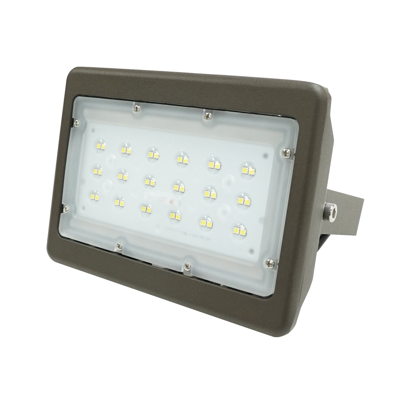 30W LED DLC High Output Security Flood Light, 4000LM - 5 Year Warranty - IP65 Rated